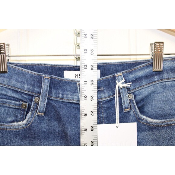 Pistola Denim Lennon High Rise Crop Boot Cut Jean in Park Avenue Wash Size 26‎ - Picture 6 of 10